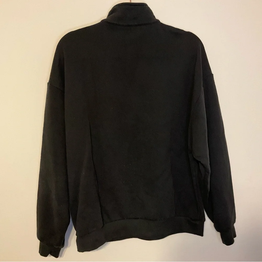 Alo Yoga Accolade 1/4 Zip Pullover Anthracite M - Picture 10 of 10